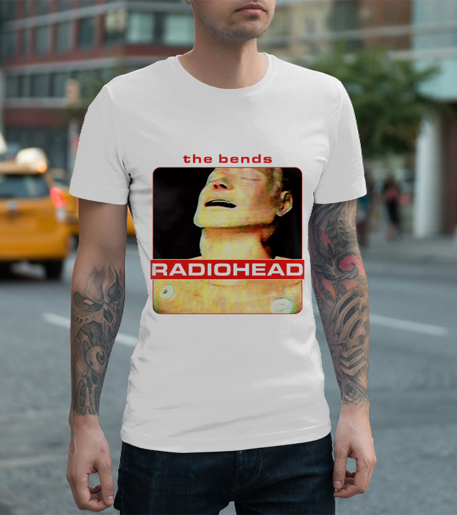 The Bends Radiohead Album Cover Iconic Art T-Shirt