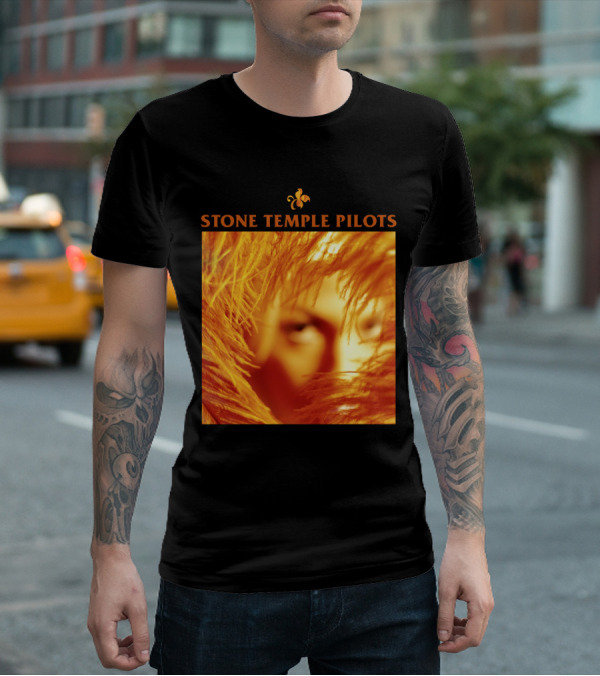 Stone Temple Pilots Stp 7 Cover Art T-Shirt