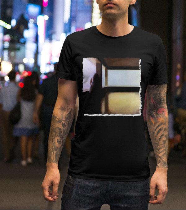 Mysterious Shadow By The Window T-Shirt