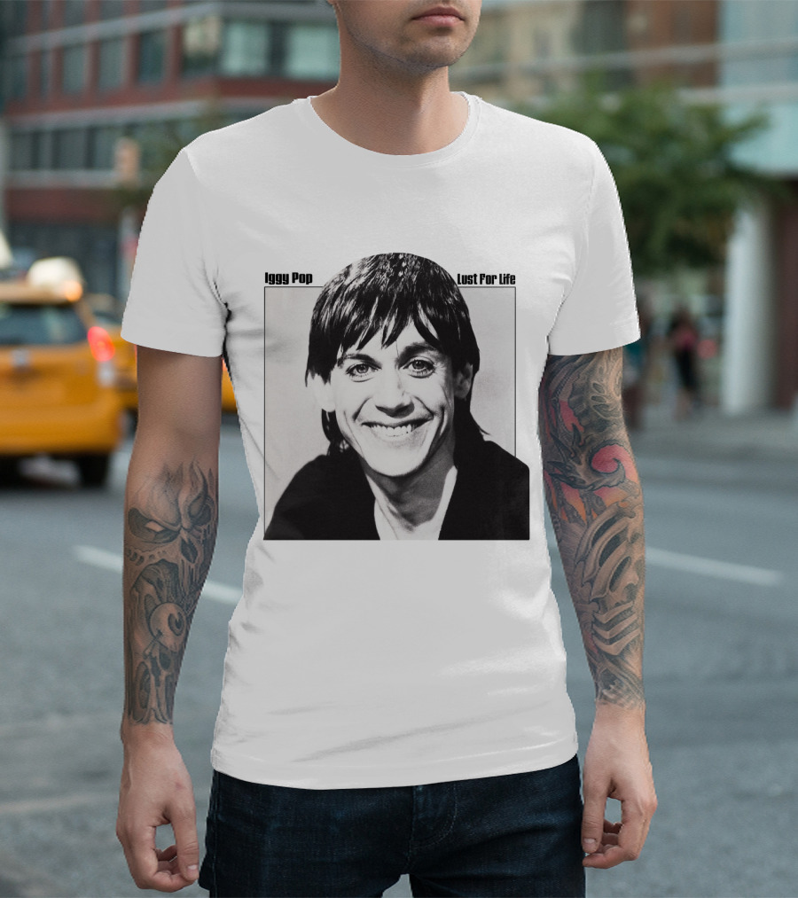 Iggy Pop Lust For Life Tsg T-Shirt