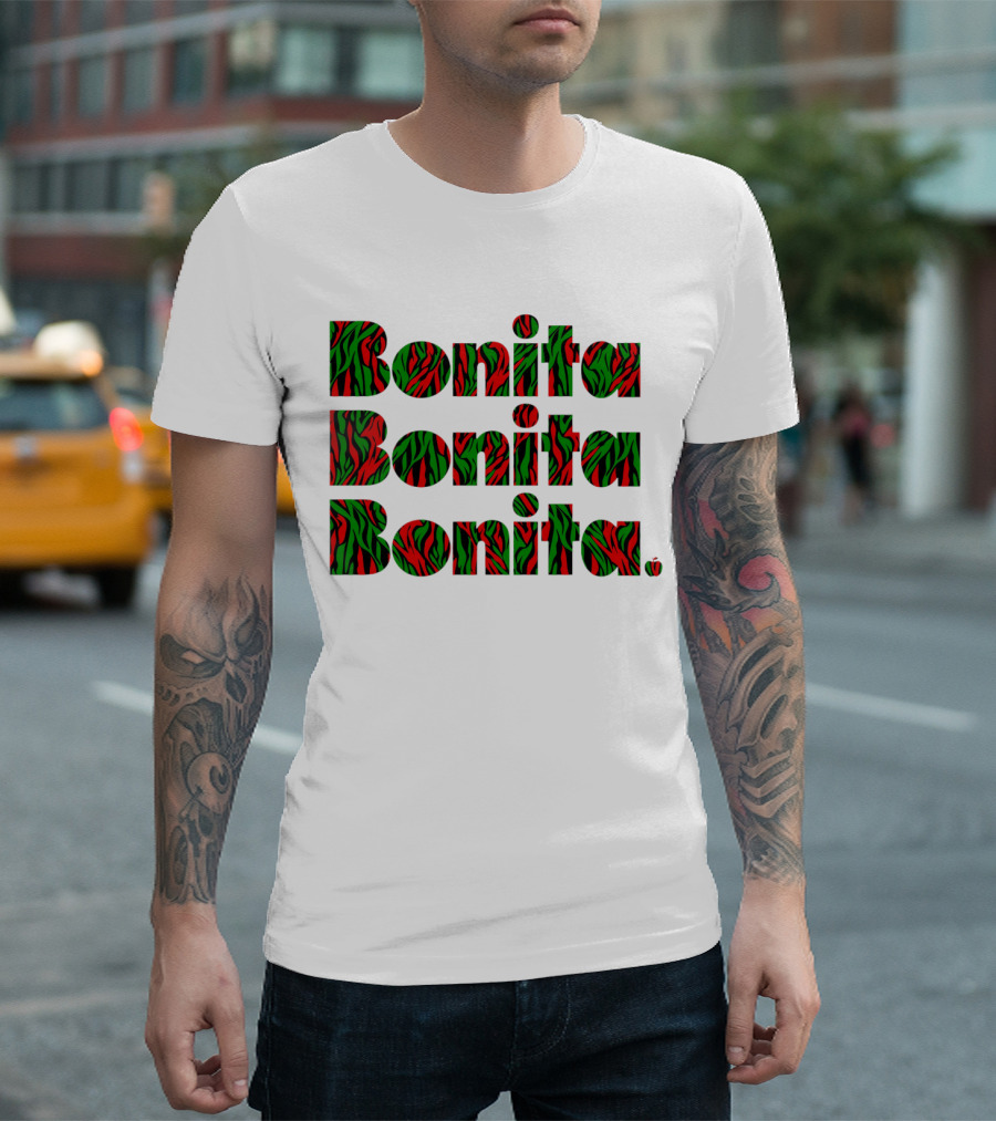 Bonita Bonita Bonita Atcq 21 Pattern T-Shirt