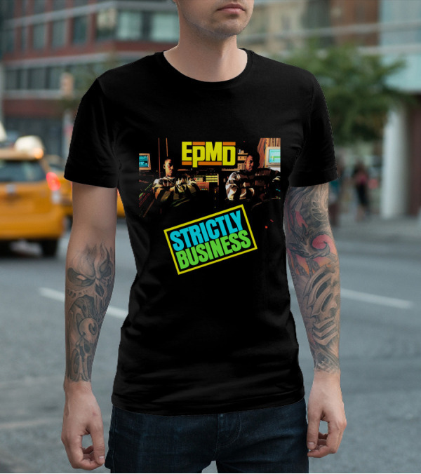 Epmd Strictly Business Album Cover With Studio T-Shirt