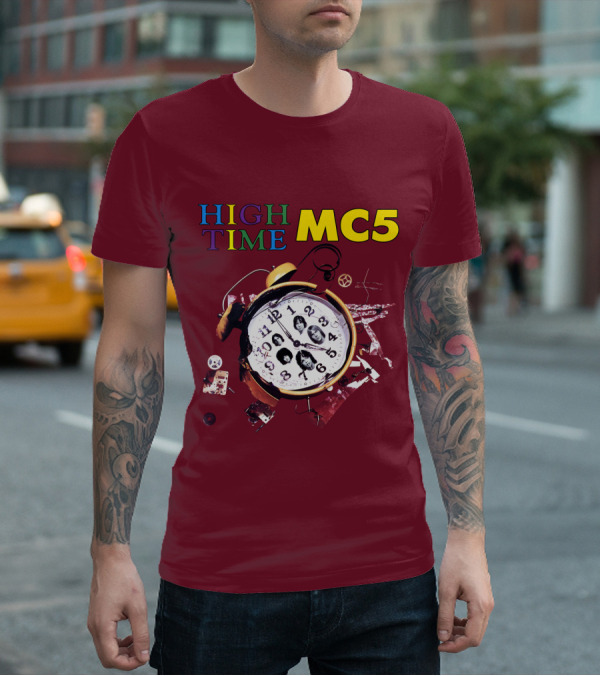 High Time Mc5 Clock T-Shirt
