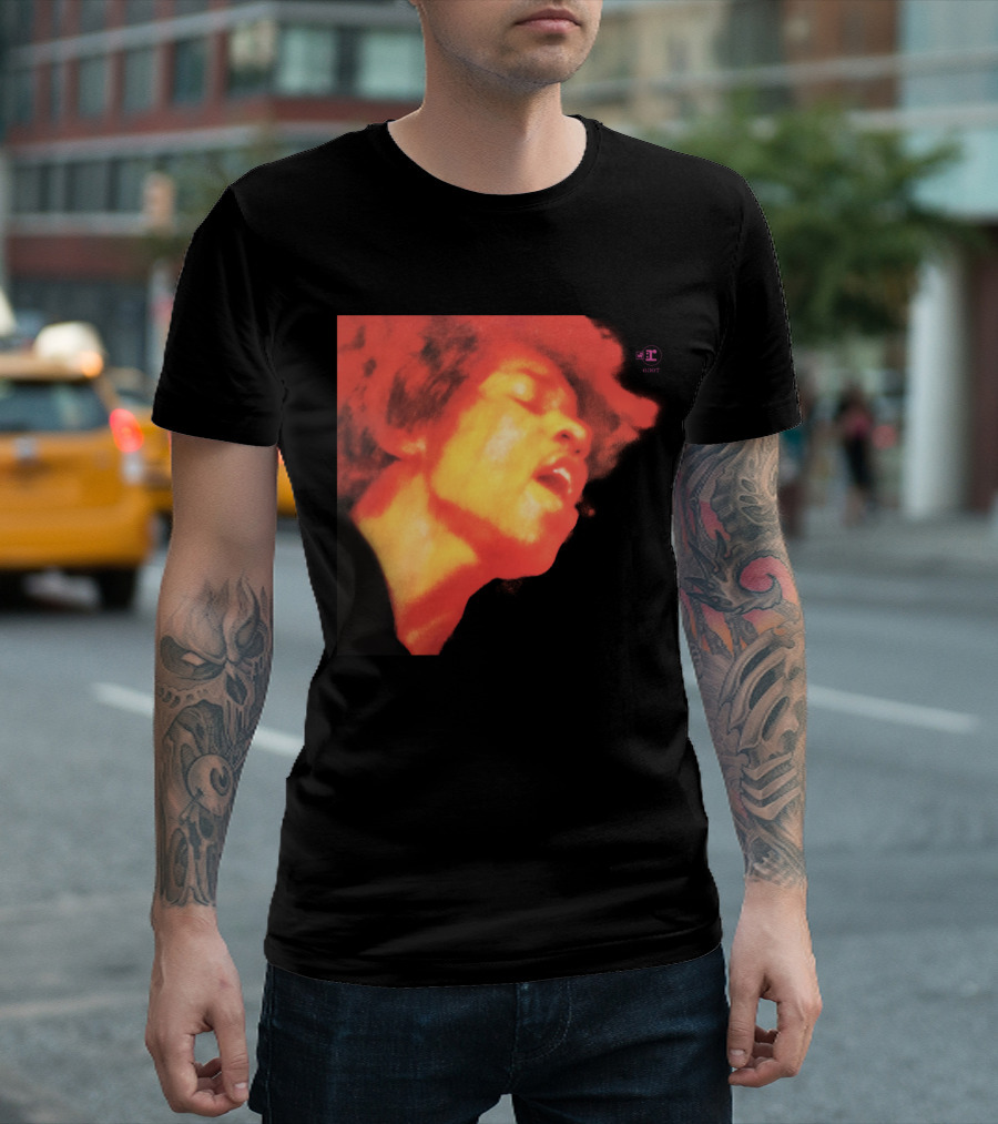 Electric Ladyland The Jimi Hendrix Experience Album Cover T-Shirt