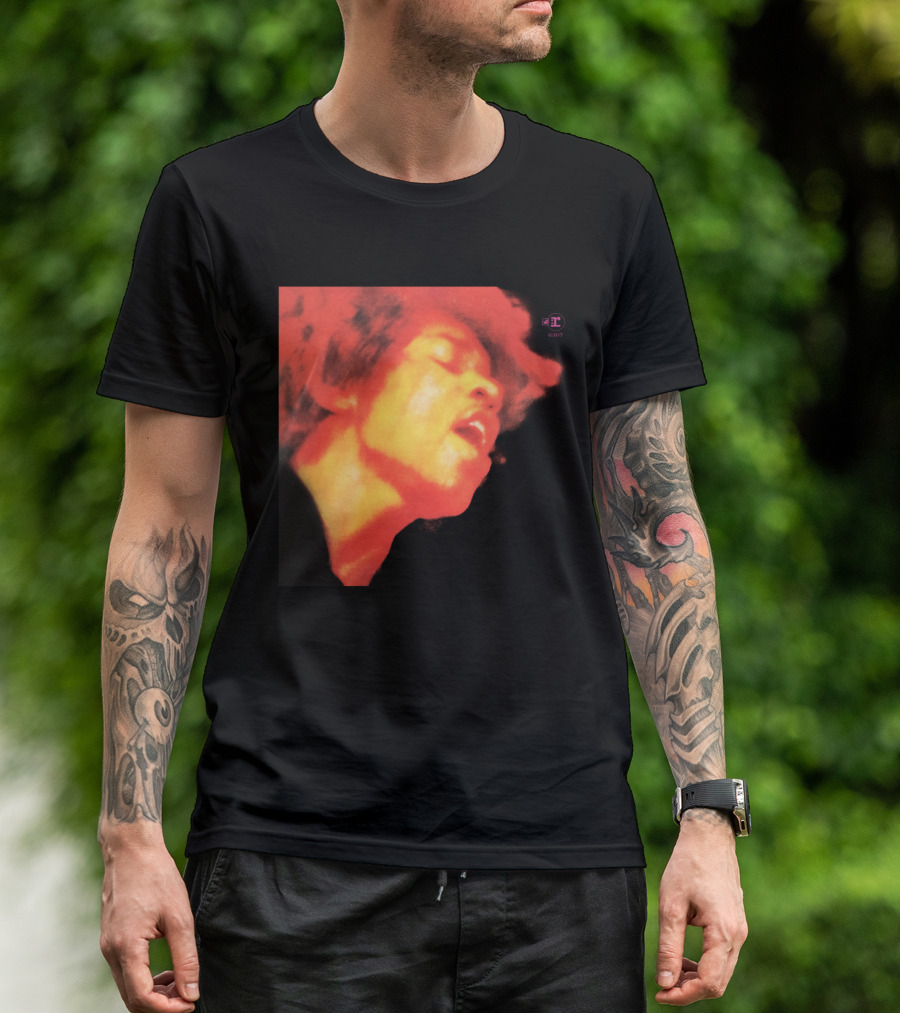 Electric Ladyland The Jimi Hendrix Experience Album Cover T-Shirt