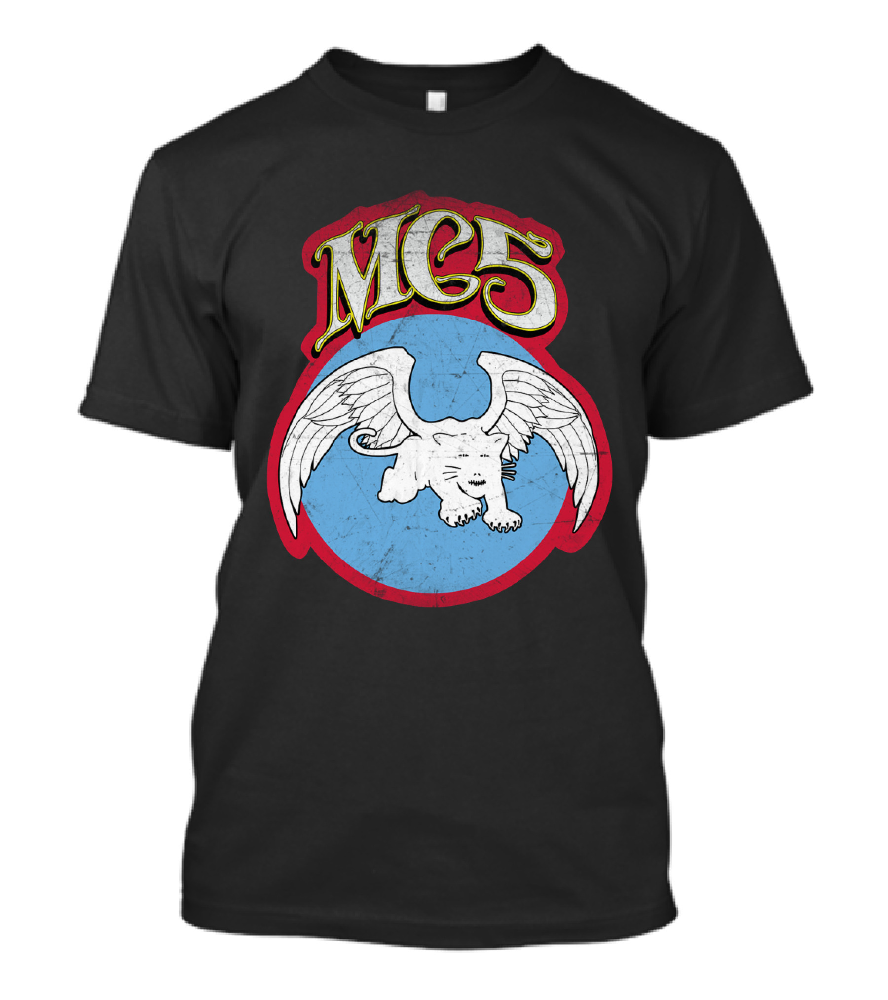 Mc5 Kick Out The Jams Winged Panther T-Shirt