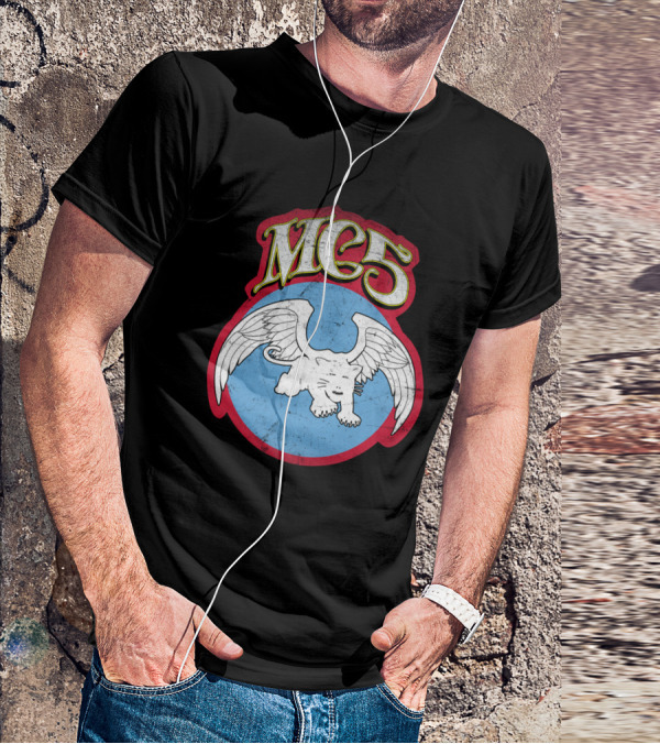Mc5 Kick Out The Jams Winged Panther T-Shirt