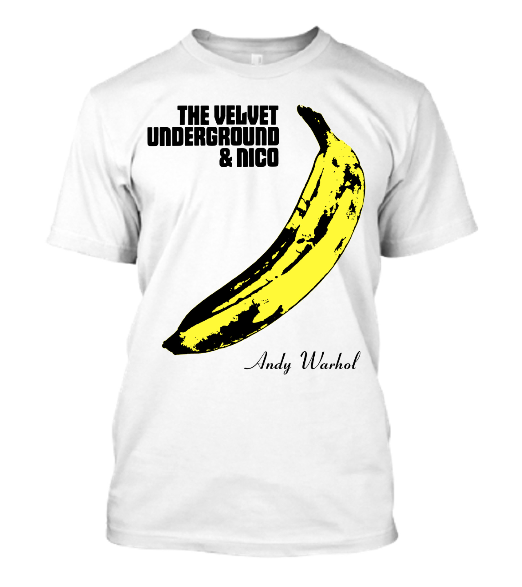 The Velvet Underground And Nico Andy Warhol Banana T-Shirt