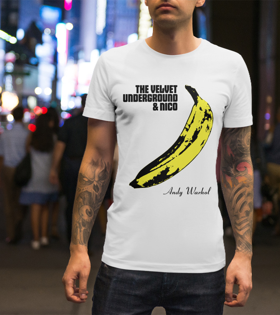 The Velvet Underground And Nico Andy Warhol Banana T-Shirt