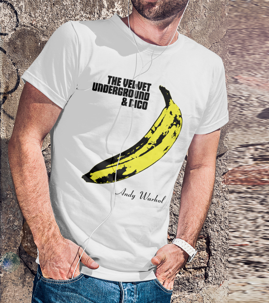 The Velvet Underground And Nico Andy Warhol Banana T-Shirt