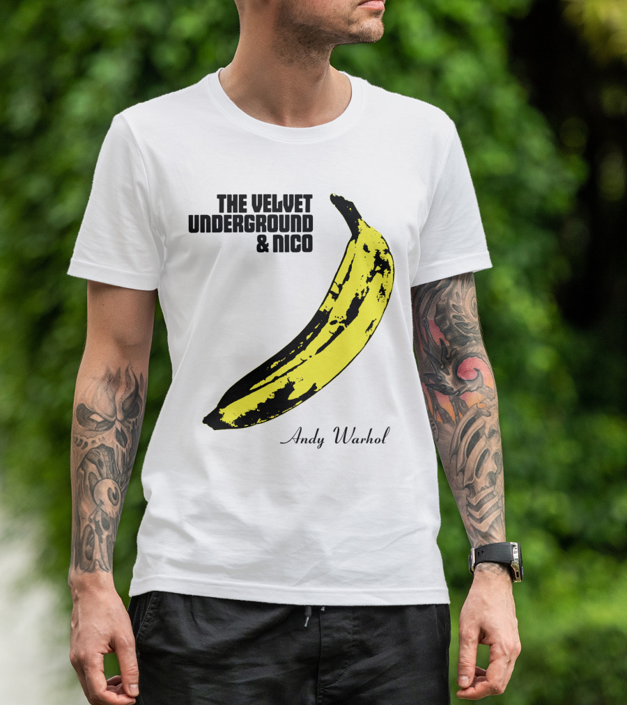 The Velvet Underground And Nico Andy Warhol Banana T-Shirt