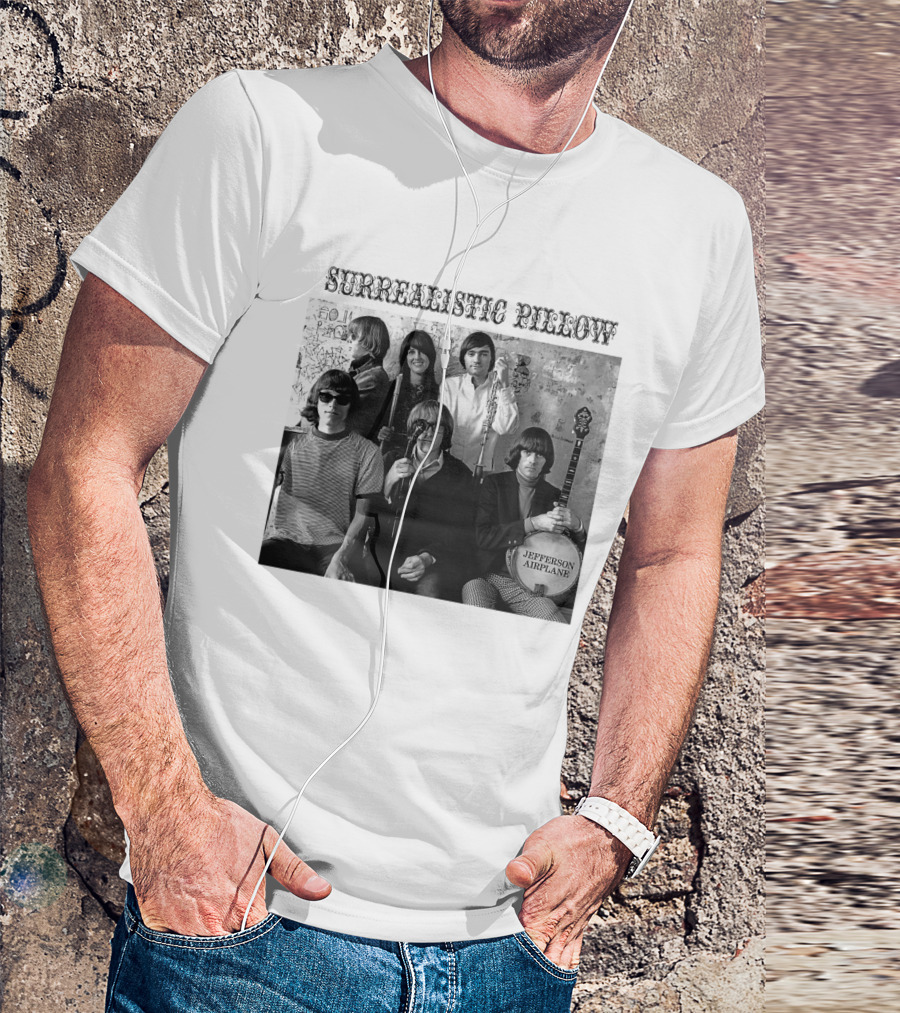 Jefferson Airplane Surrealistic Pillow 1967 Album Cover Photo T-Shirt