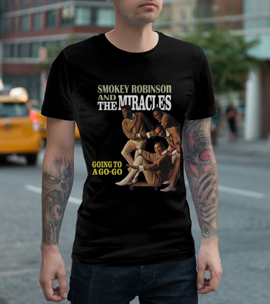 Smokey Robinson and The Miracles Going to a Go Go T-Shirt