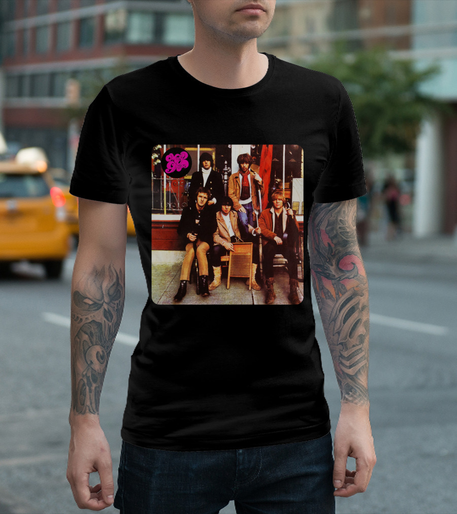 Moby Grape Band Album Cover Vintage Photo 60s Music Group T-Shirt