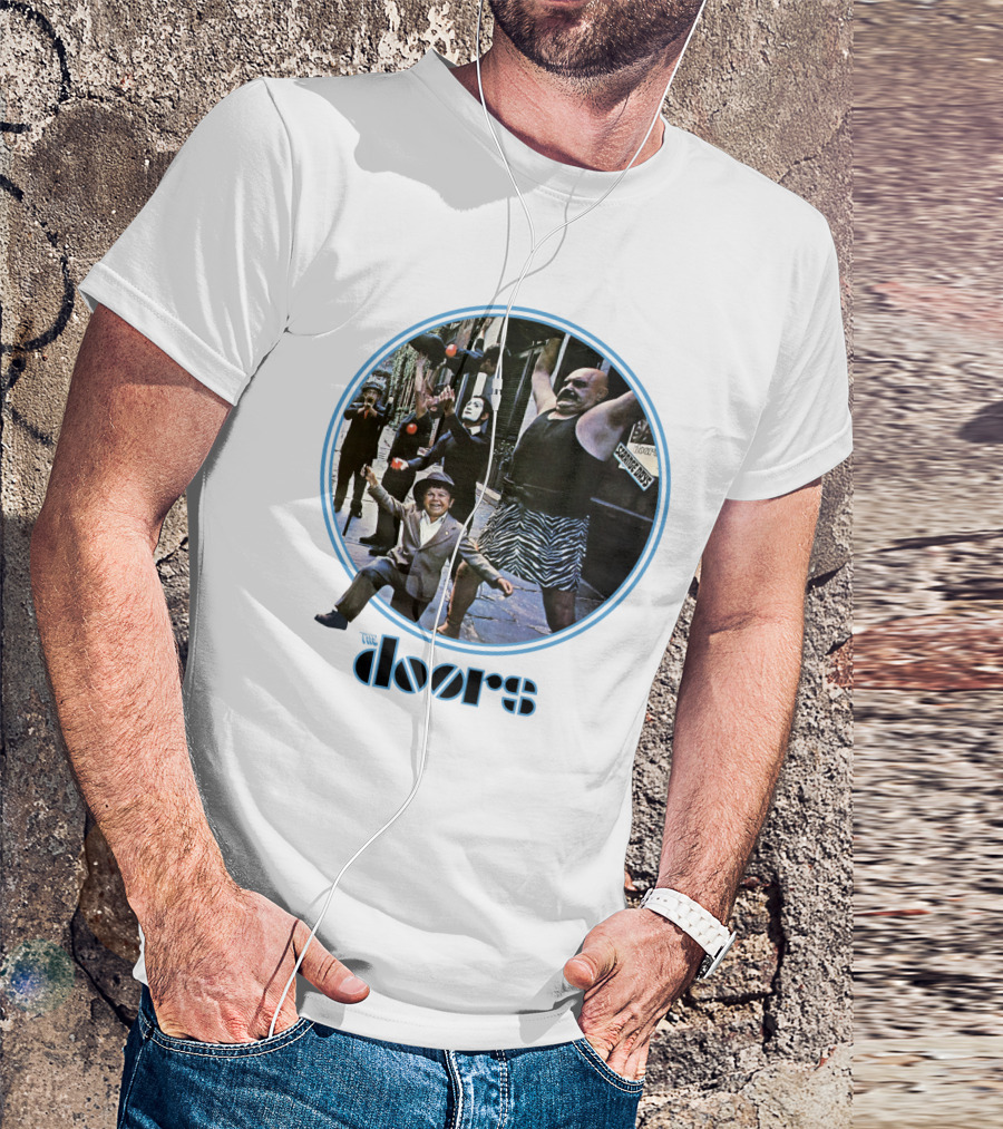 The Doors Strange Days Album Cover Vintage Photo T-Shirt