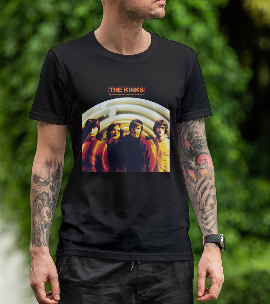 The Kinks Are The Village Green Preservation Society Album Cover T-Shirt