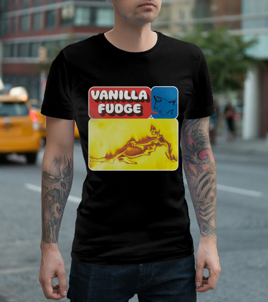 Vanilla Fudge Psychedelic Graphic Vintage T-Shirt