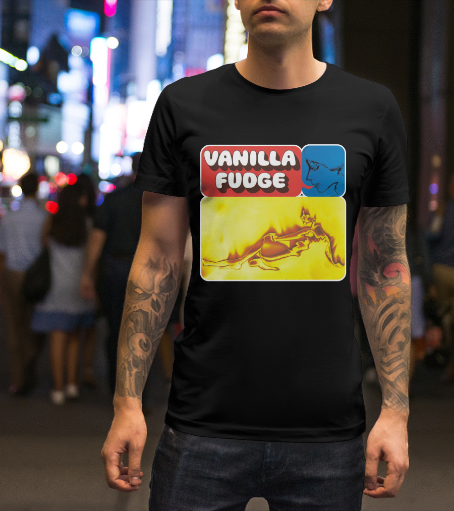 Vanilla Fudge Psychedelic Graphic Vintage T-Shirt