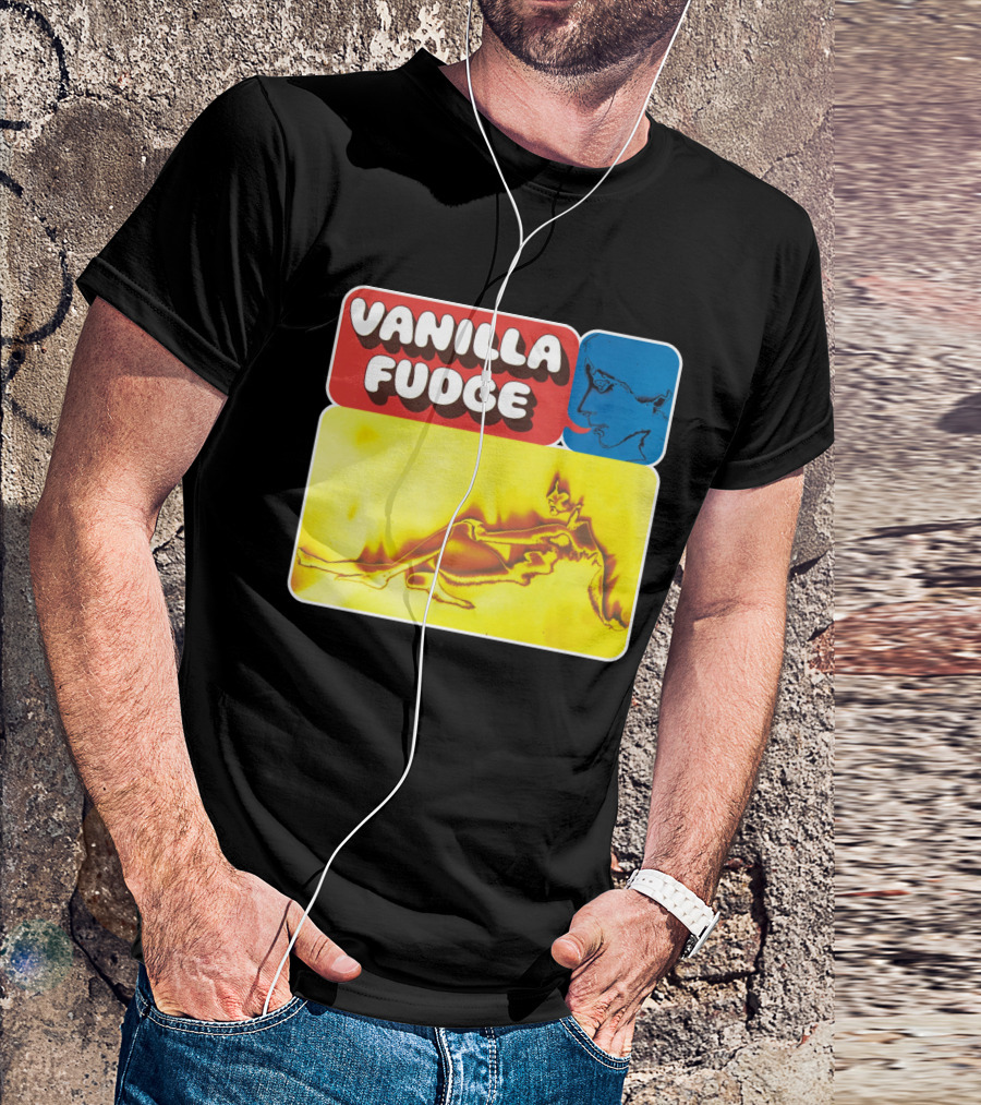 Vanilla Fudge Psychedelic Graphic Vintage T-Shirt