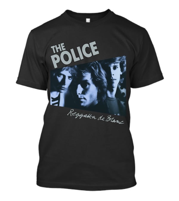 The Police Reggatta De Blanc Band Members Photo T-Shirt