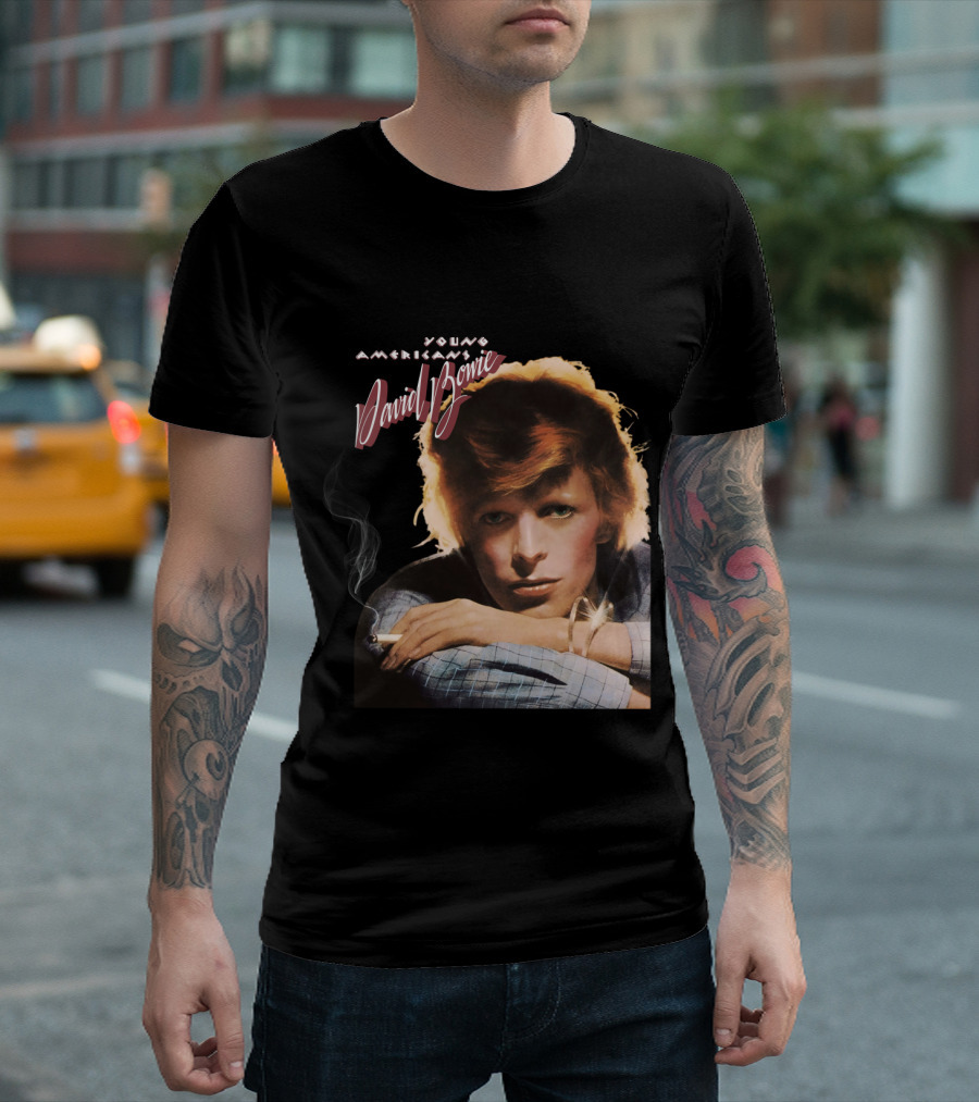 David Bowie Young Americans Smoking T-Shirt