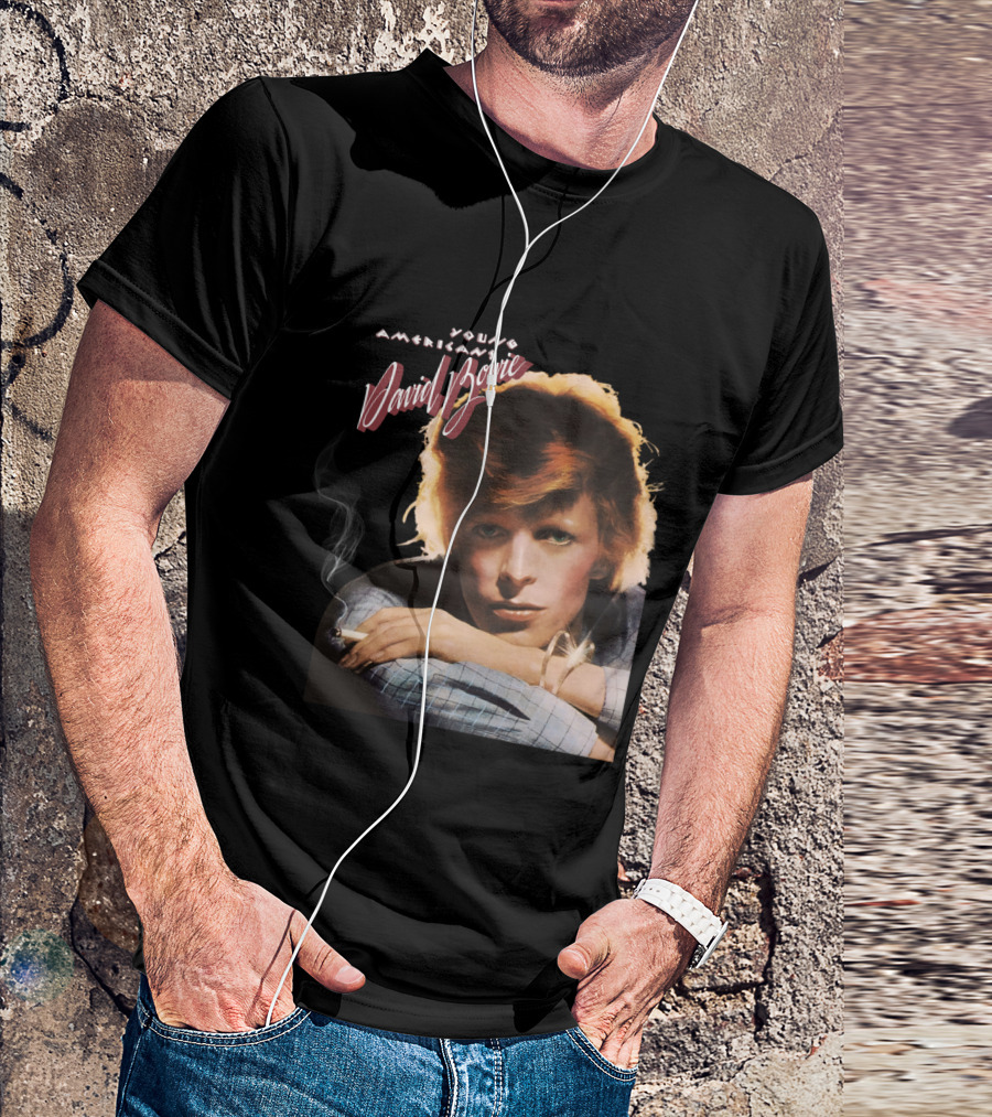 David Bowie Young Americans Smoking T-Shirt