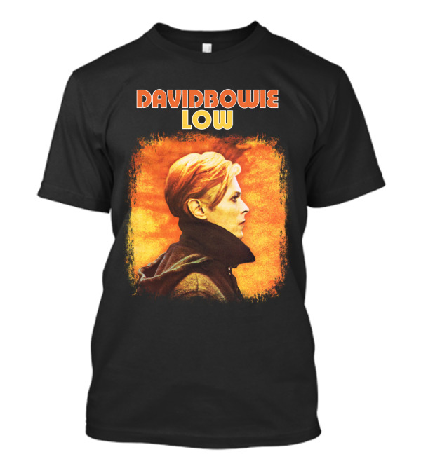 David Bowie Low Vintage Album Cover Profile T-Shirt
