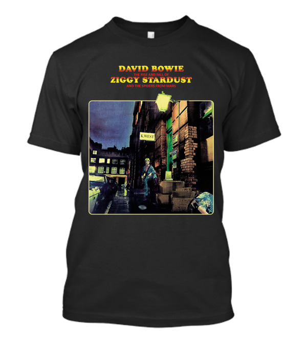 David Bowie The Rise And Fall Of Ziggy Stardust And The Spiders From Mars K. West T-Shirt