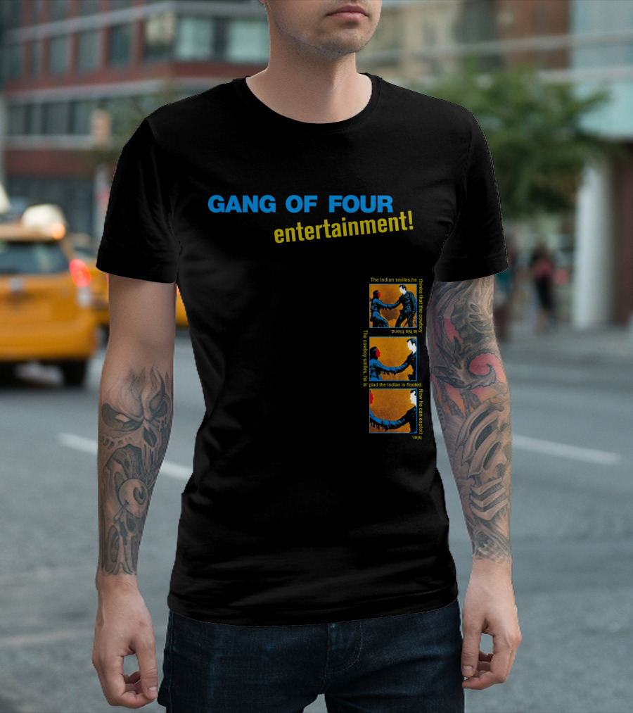 Gang of Four Entertainment Indian Smiles Band Concept T-Shirt