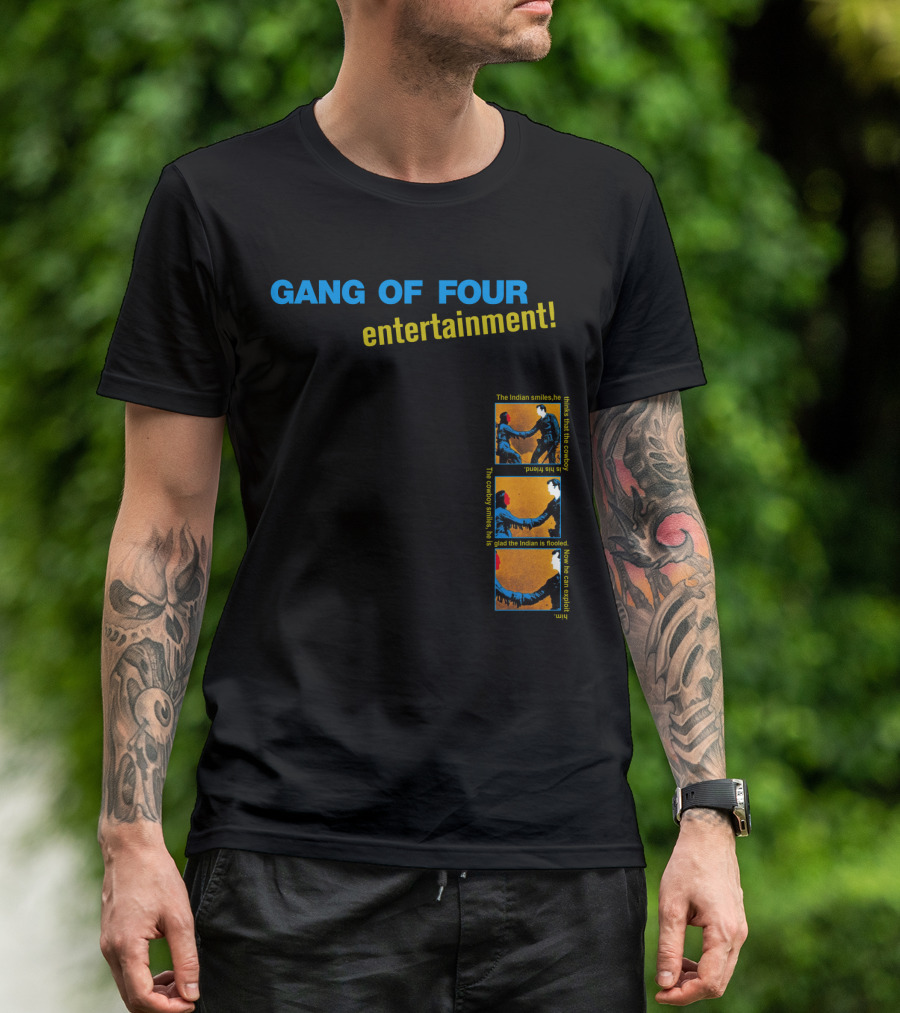 Gang Of Four Entertainment Indian Smiles Band Concept T-Shirt