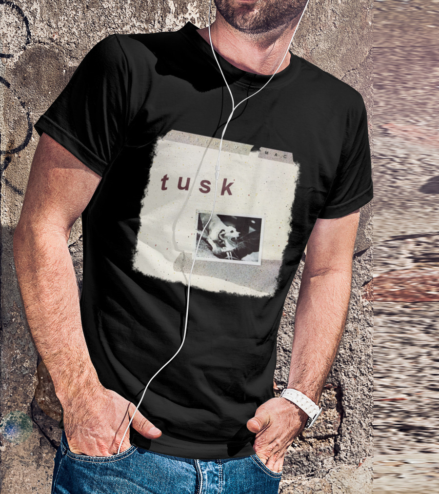 Fleetwood Mac Tusk Album Dog Photo Cover T-Shirt