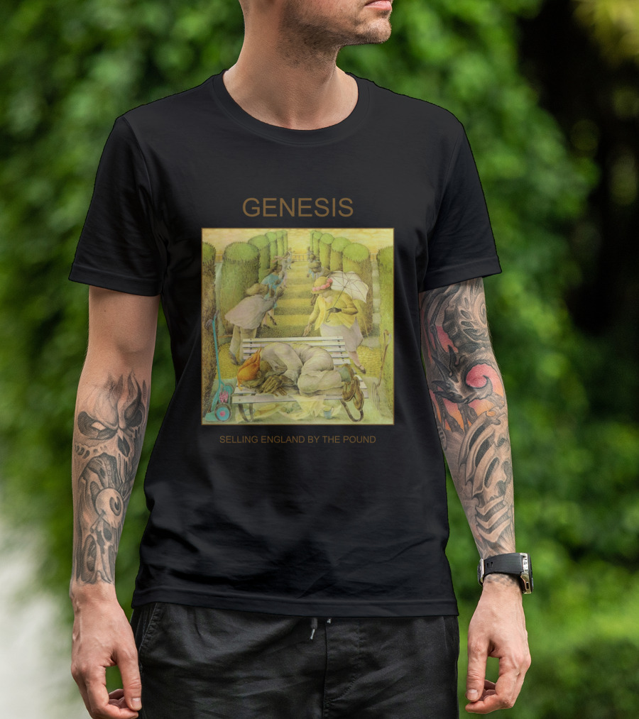 Genesis Selling England By The Pound Vintage Album Cover Art T-Shirt