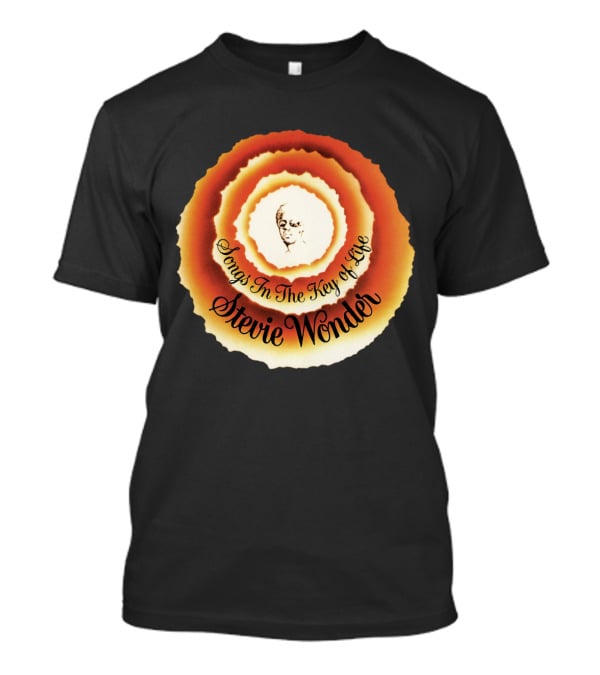 Stevie Wonder Songs In The Key Of Life Vintage Circular T-Shirt