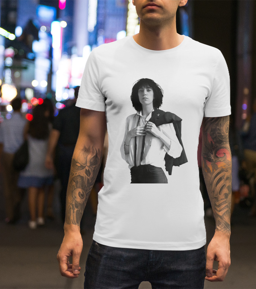 Patti Smith Horses Album Cover T-Shirt