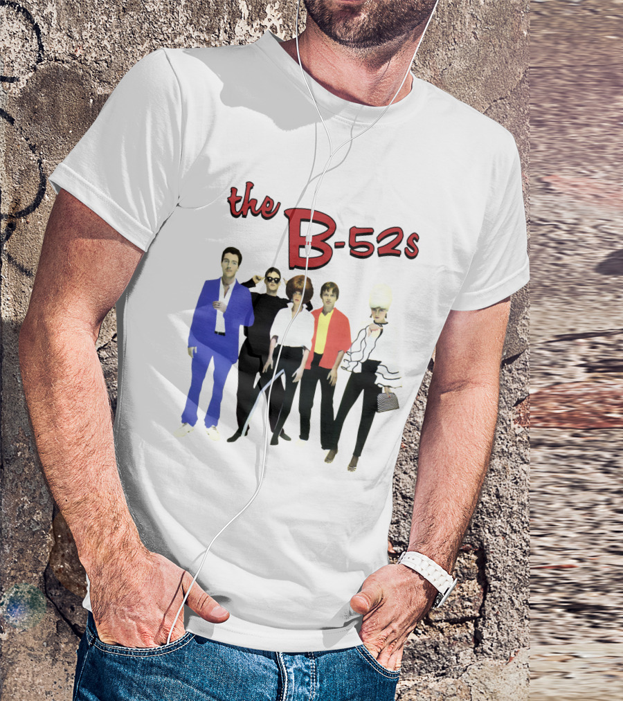 The B-52s Retro Band Lineup T-Shirt