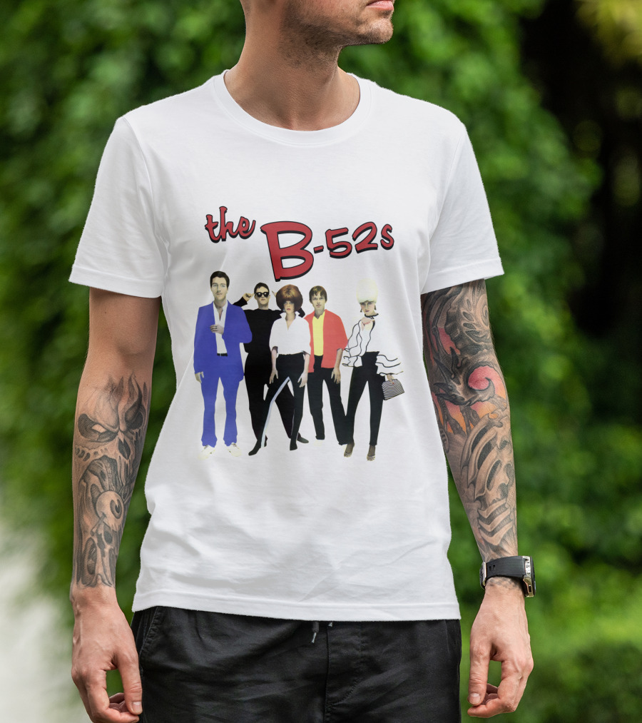 The B-52s Retro Band Lineup T-Shirt