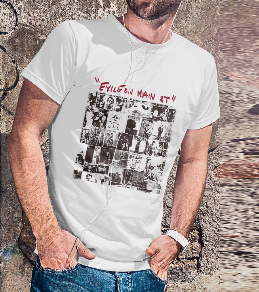 Exile On Main St Collage By The Rolling Stones T-Shirt