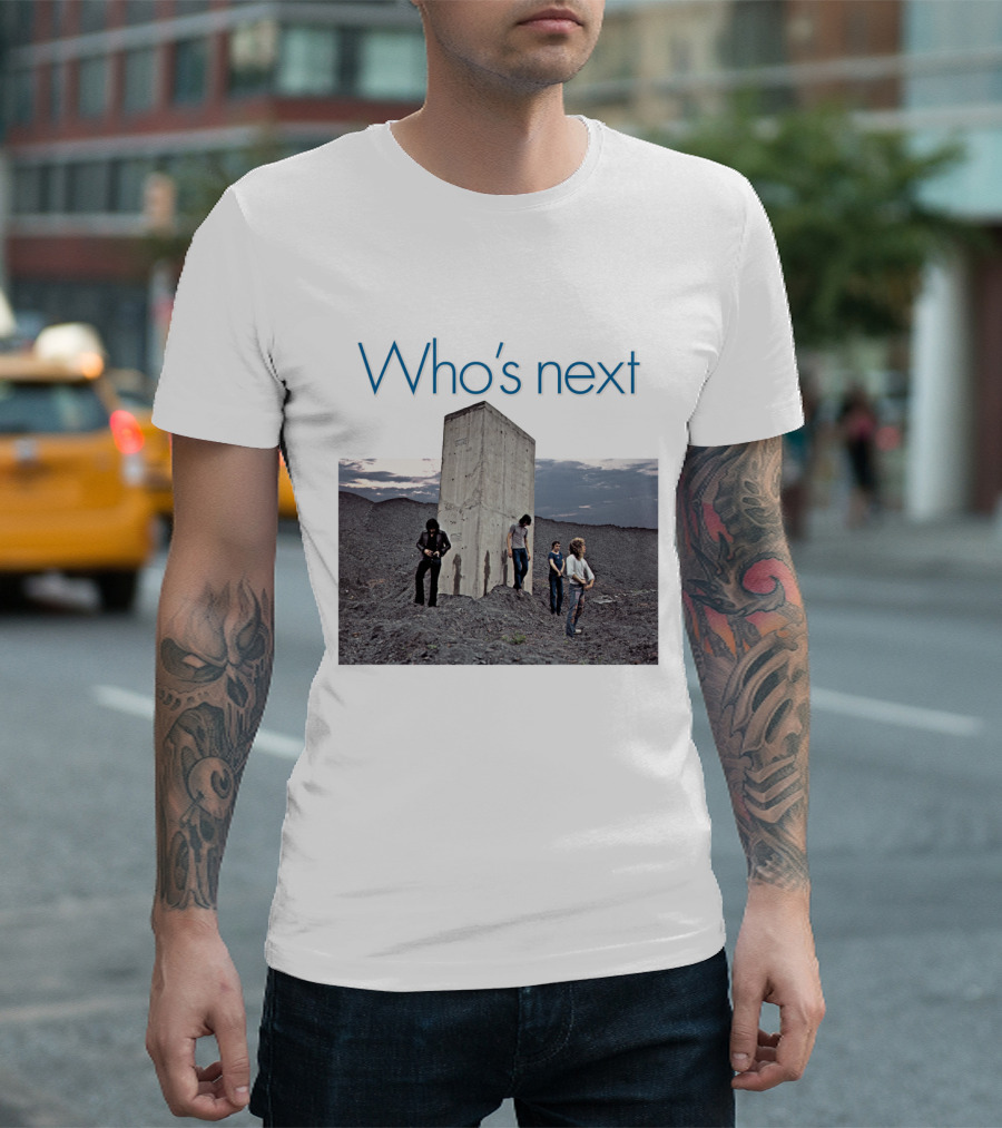 The Who Who's Next Album Cover 1971 Iconic Image T-Shirt