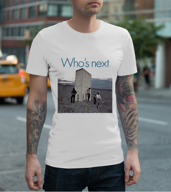 The Who Who's Next Album Cover 1971 Iconic Image T-Shirt