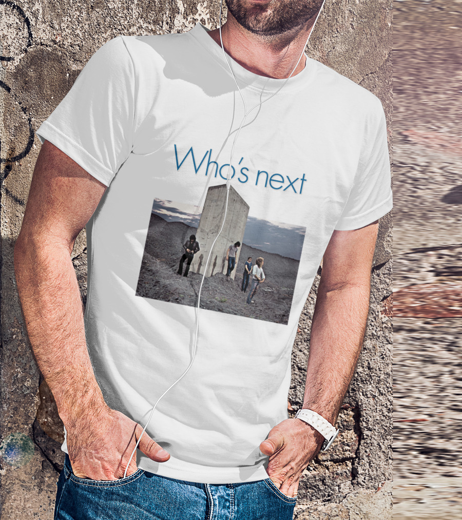 The Who Who's Next Album Cover 1971 Iconic Image T-Shirt