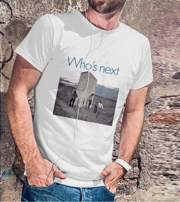 The Who Who's Next Album Cover 1971 Iconic Image T-Shirt