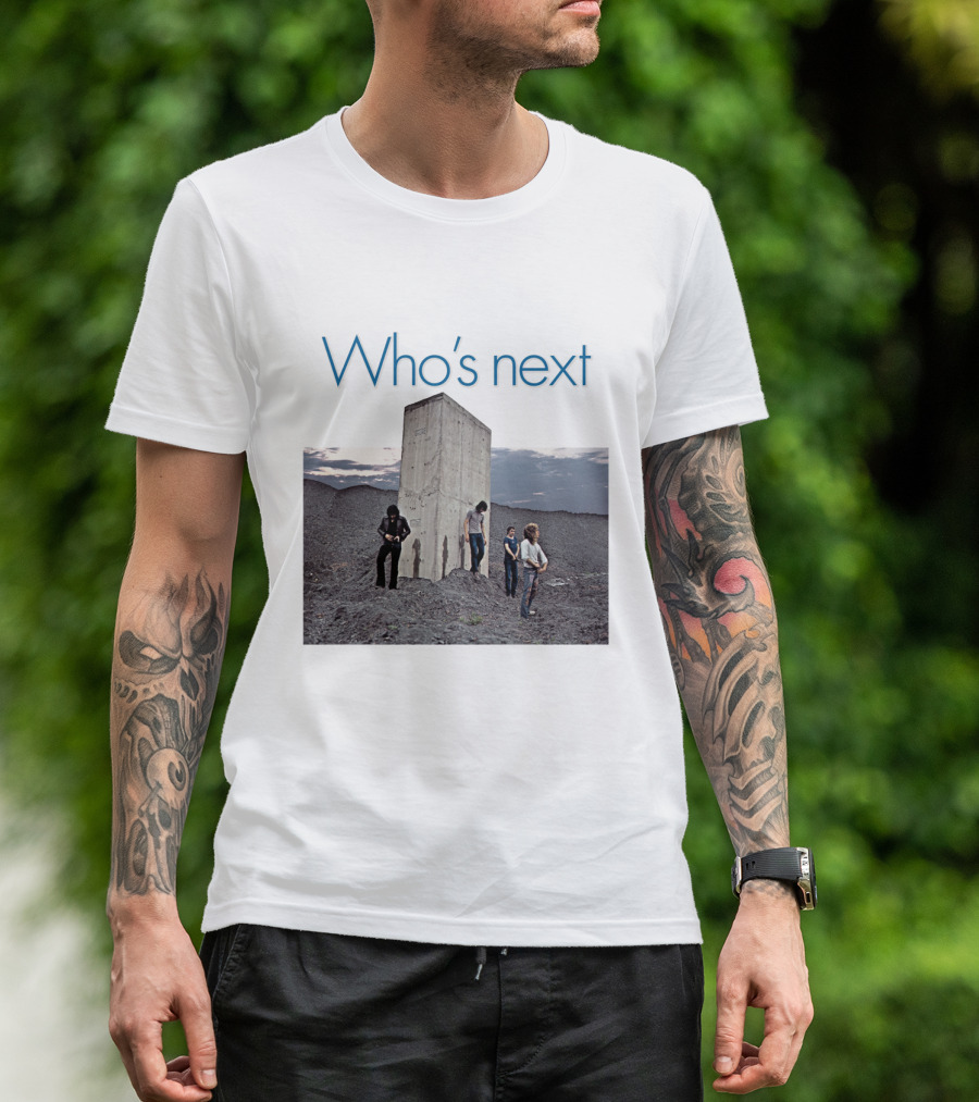 The Who Who's Next Album Cover 1971 Iconic Image T-Shirt