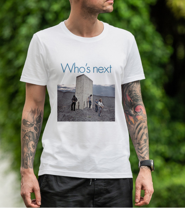 The Who Who's Next Album Cover 1971 Iconic Image T-Shirt