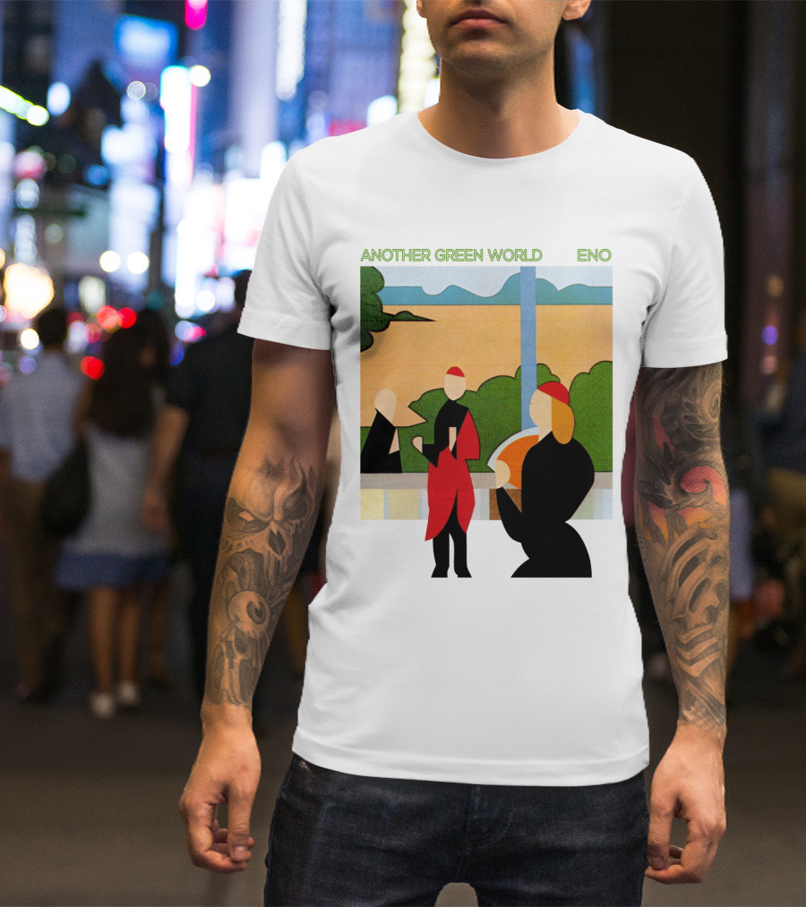 Another Green World Eno Album Artwork Geometric Figures T-Shirt