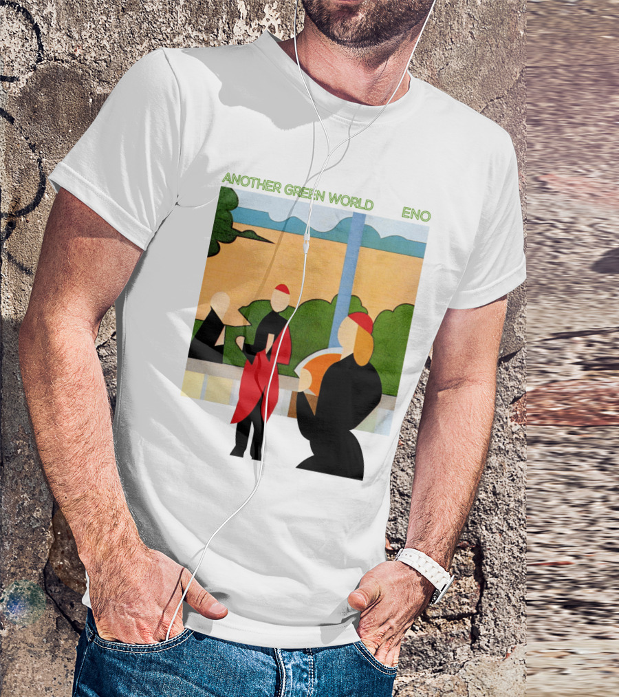 Another Green World Eno Album Artwork Geometric Figures T-Shirt