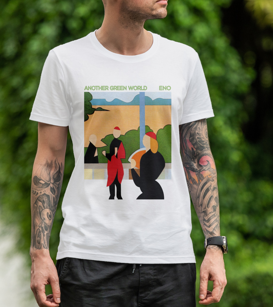 Another Green World Eno Album Artwork Geometric Figures T-Shirt