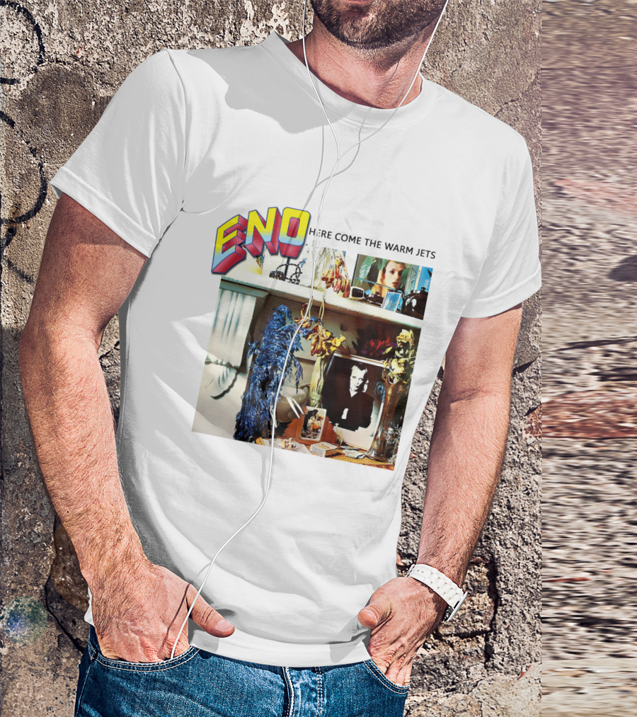 ENO Here Come The Warm Jets Vibrant Album Imagery T-Shirt
