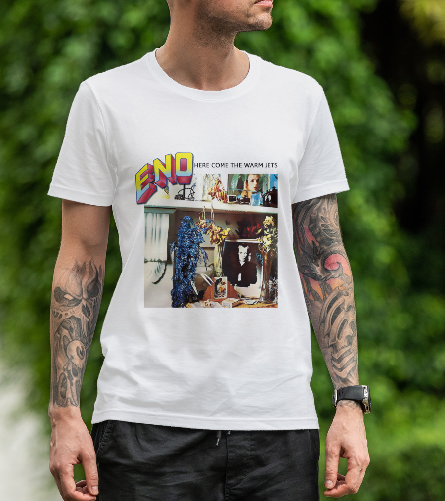 ENO Here Come The Warm Jets Vibrant Album Imagery T-Shirt