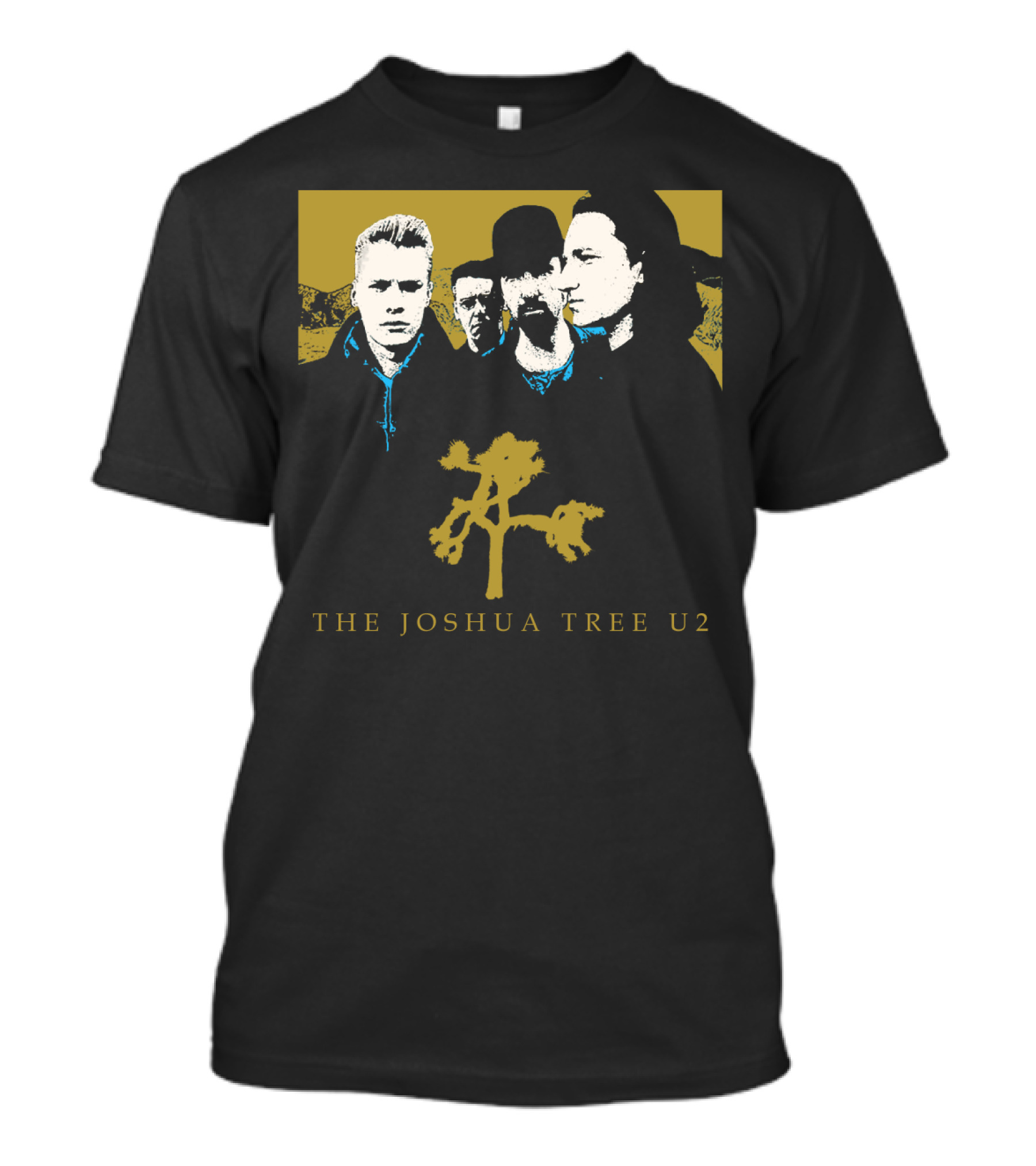 The Joshua Tree U2 Band Members Desert T-Shirt