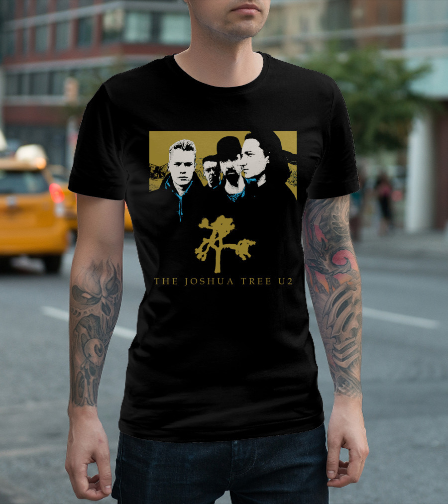 The Joshua Tree U2 Band Members Desert T-Shirt